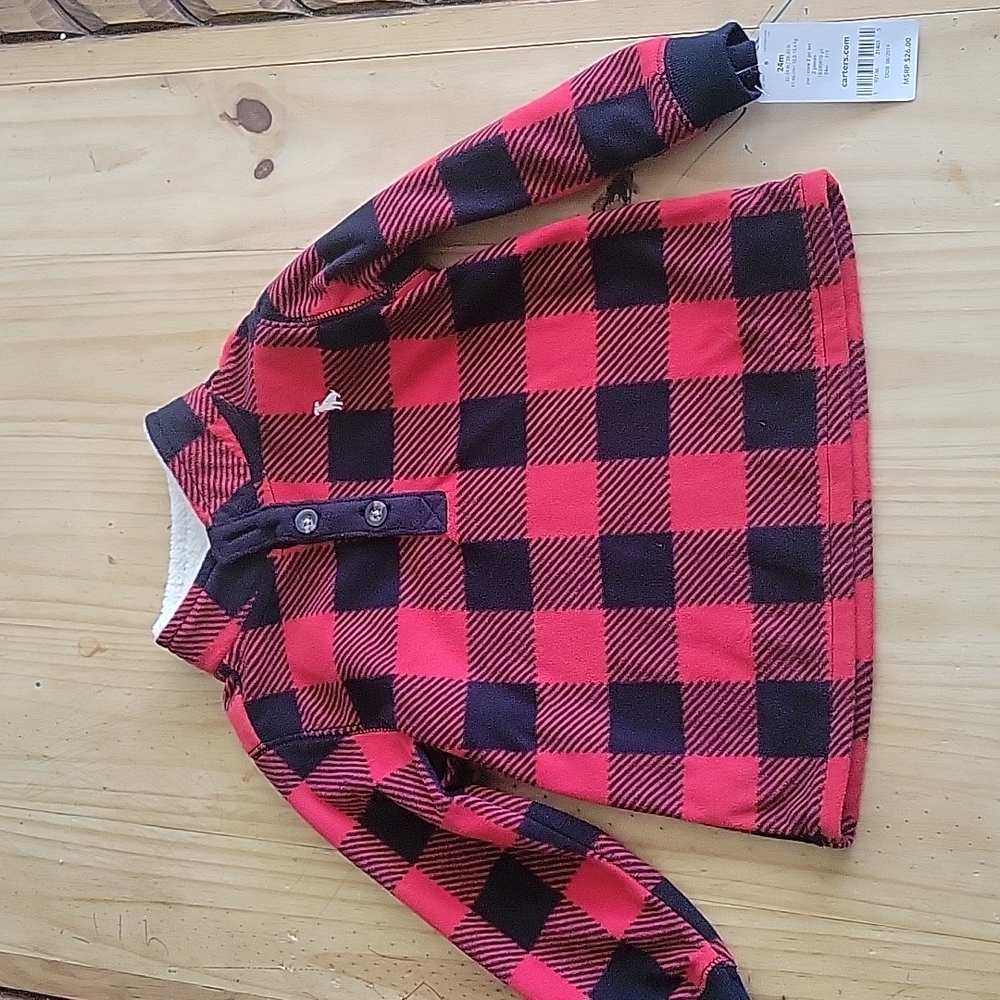 NWT baby boy carters sweater 24 months